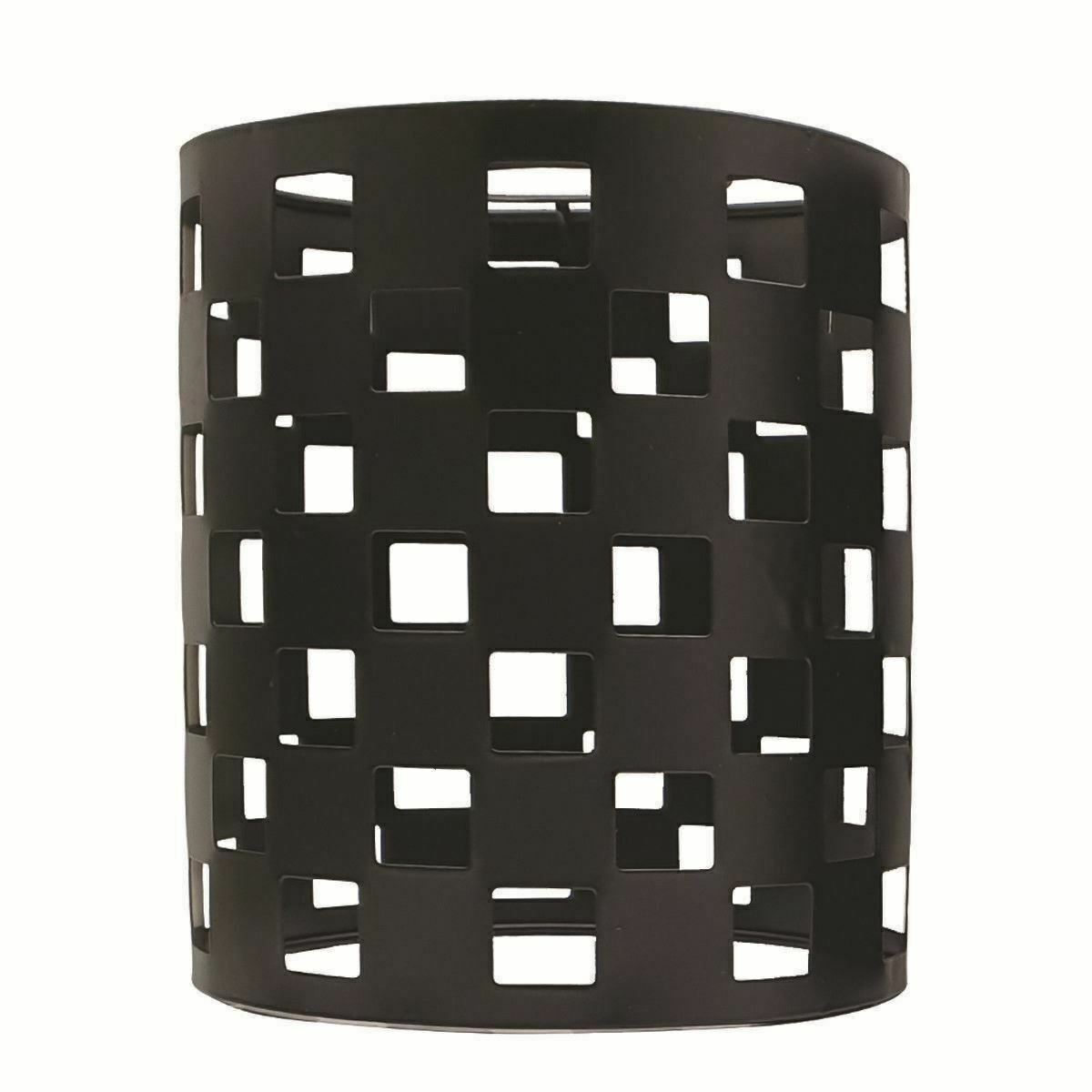Modern Barrel Cage Square Pattern Lamp Shade