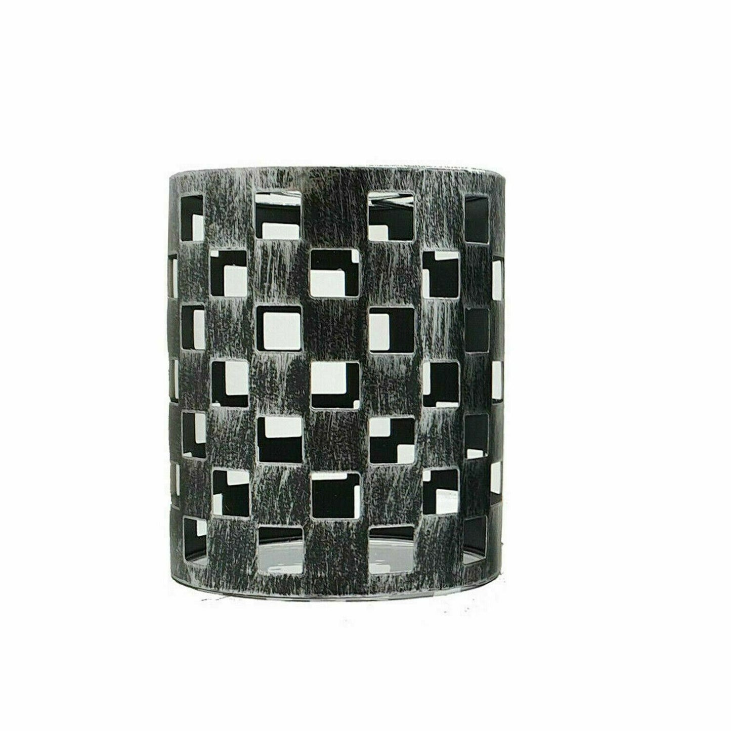 Modern Barrel Cage Square Pattern Lamp Shade