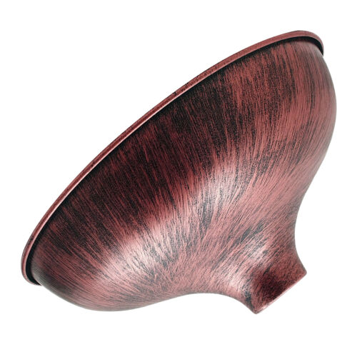 Rustic Red Big Barn Style Flush Mount Light