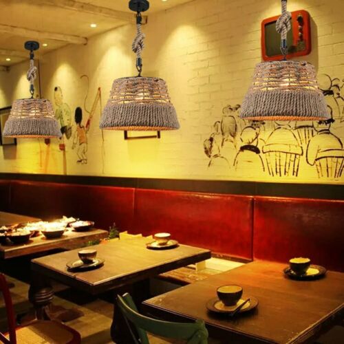Hemp Rope Pendant light for cafe.JPG