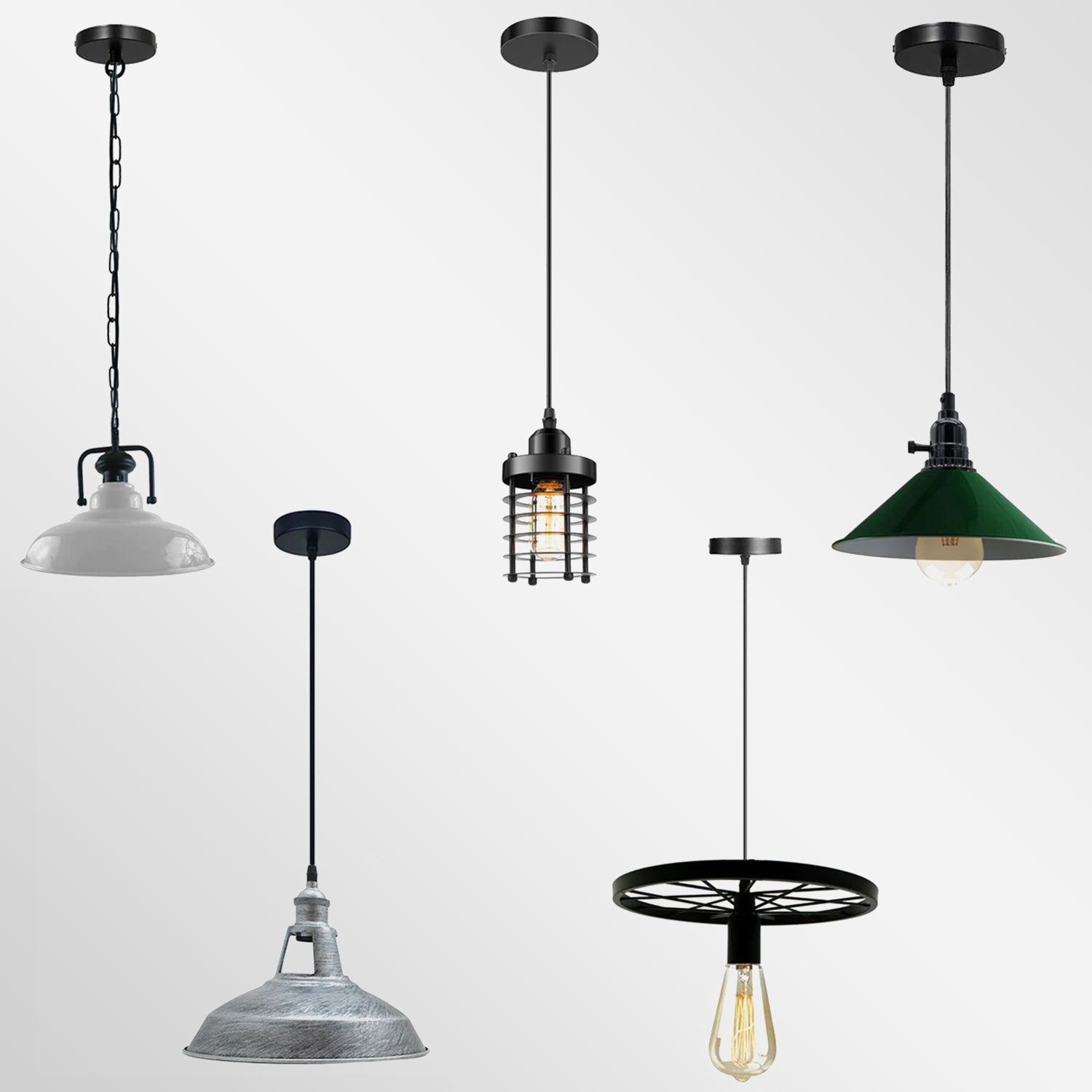 Pendant Lighting - Hanging Light Fixtures | Relicelectrical