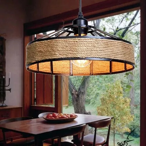 Hemp Pendant Lighting