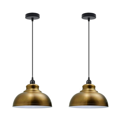 Vintage Metal Lampshade 