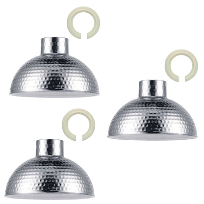Modern Retro Ceiling Light Shade EasyFit Pendant Chrome Color