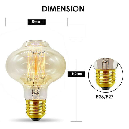 Vintage Retro Industrial Filament Bulb.size