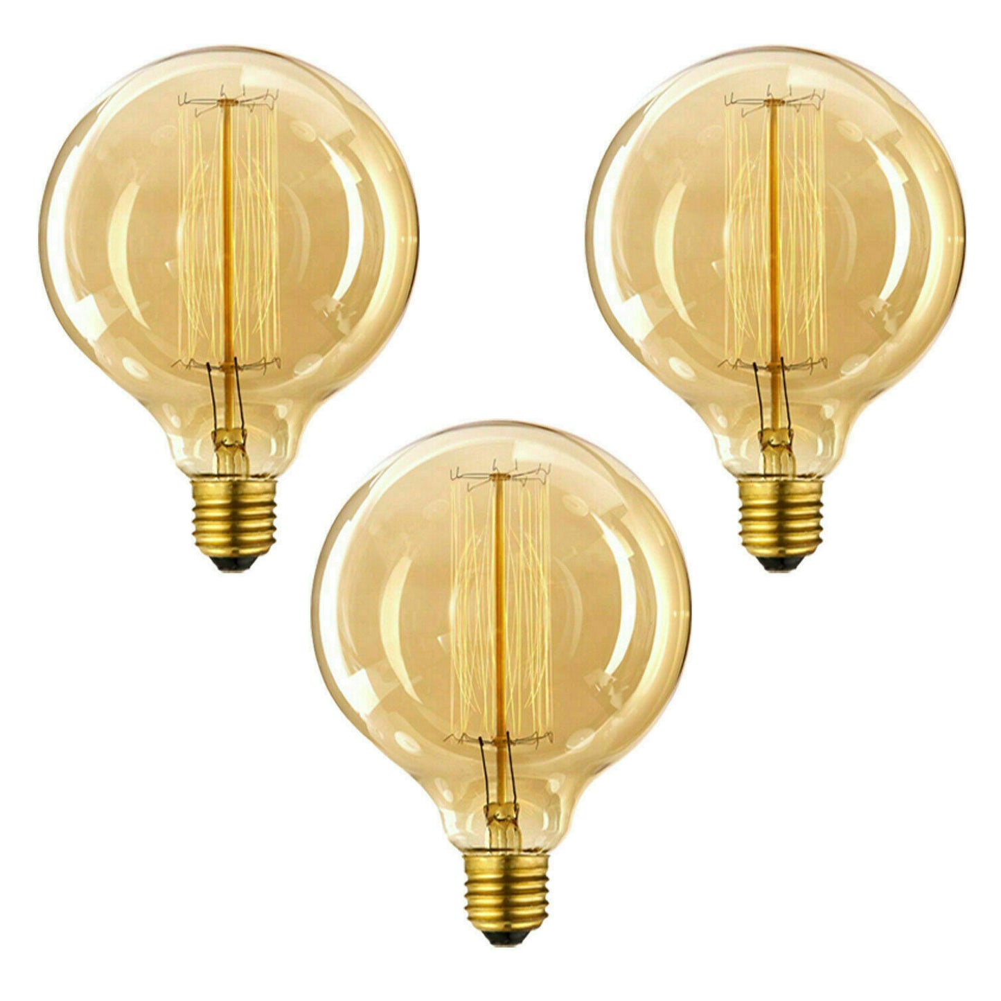 E26 G125 60W Vintage Retro Industrial Filament Bulb~1052
