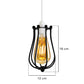 Modern Wire Frame Ceiling Light Pendant Retro Easy Fit Shades Lounge Lighting