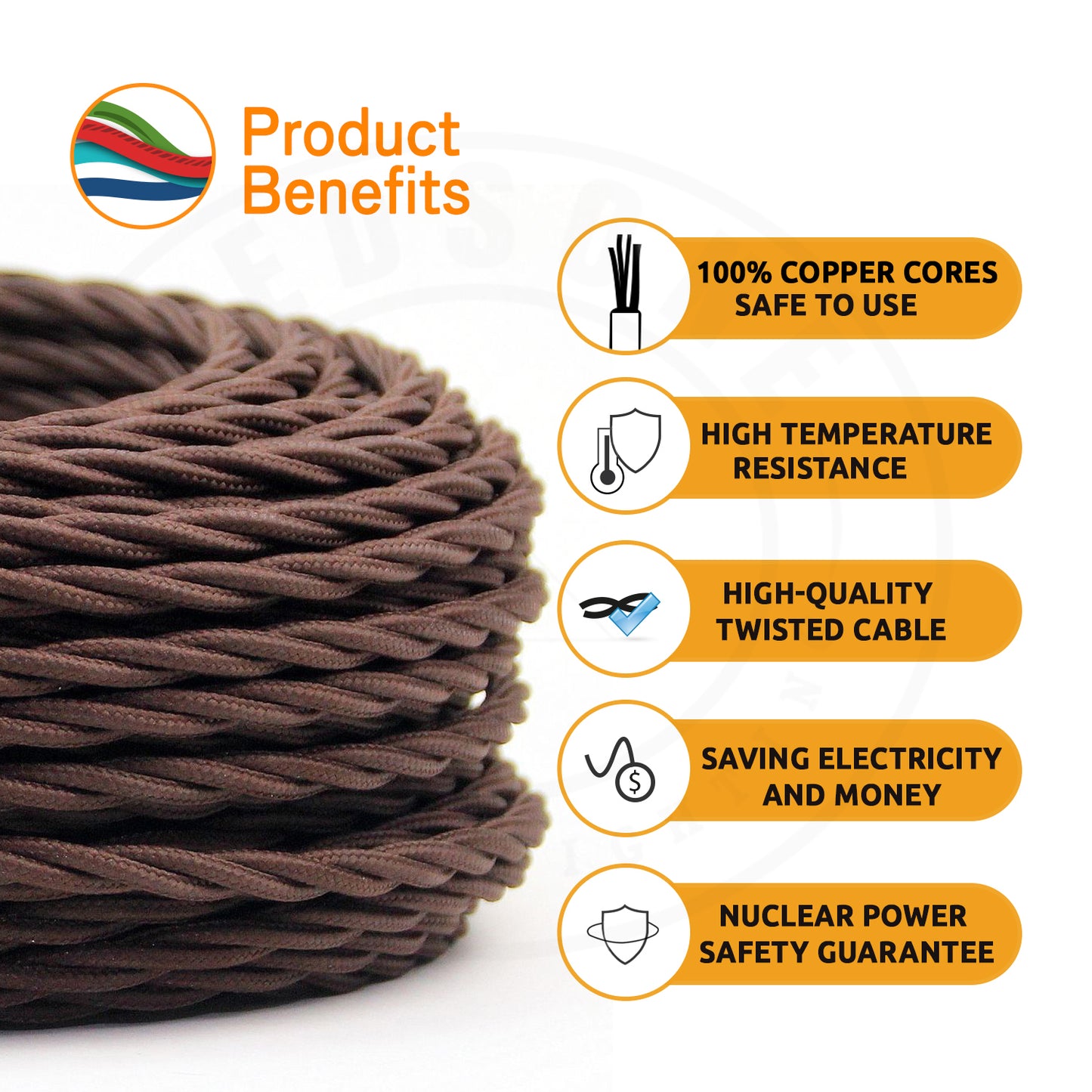 Electrical Fabric Flexible Cable