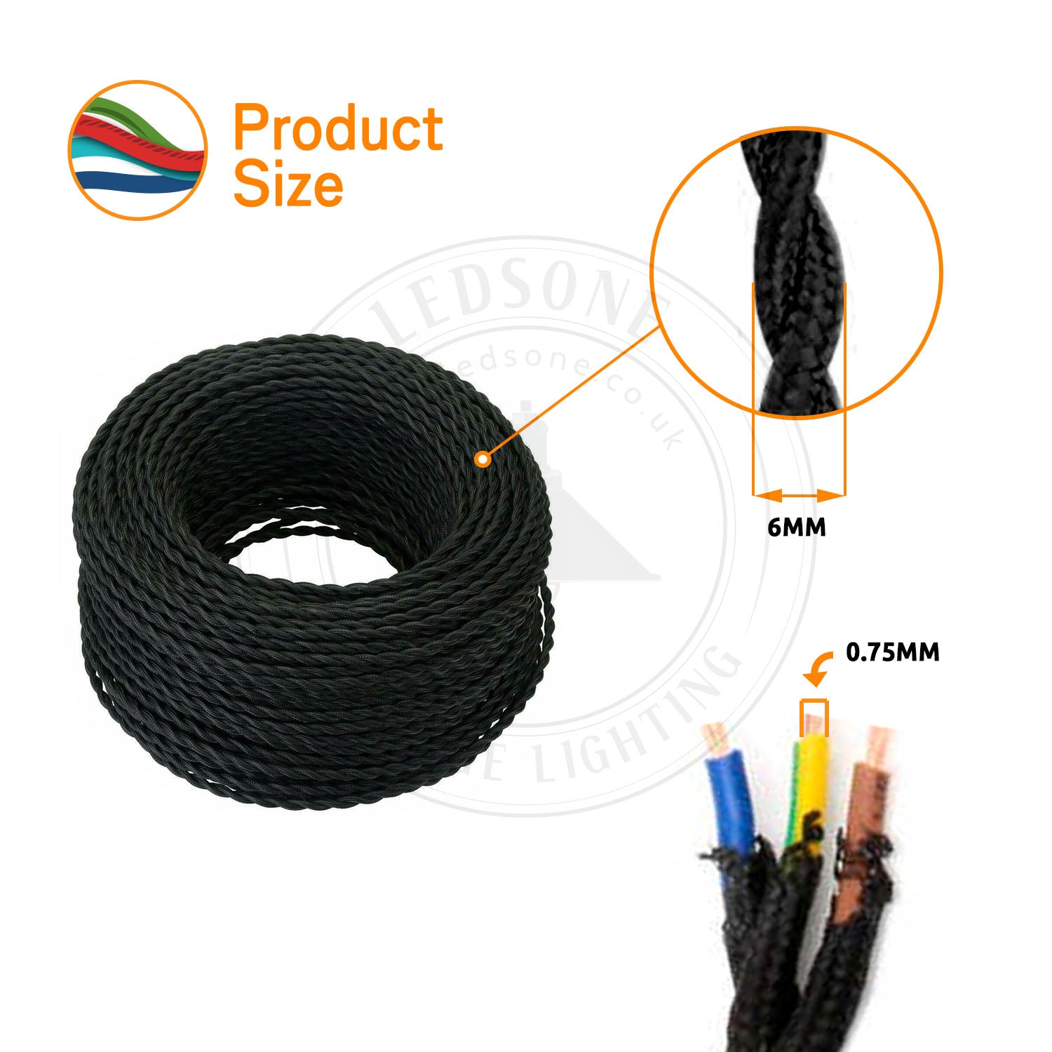  Twisted Braided Cable