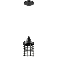 Modern Retro Step round cage Sturdy metal pendant light~1576