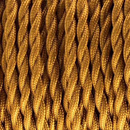 Vintage 3-Core Twisted Electrical Fabric Cable 