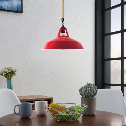 Hemp Rope Pendant Light - Application image