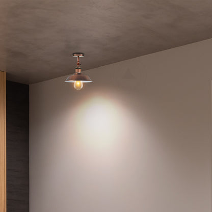 Brushed Copper Flush Mount Ceiling Light for bed room - Application image
