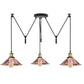 Cone Shape Three-head Pendant Light