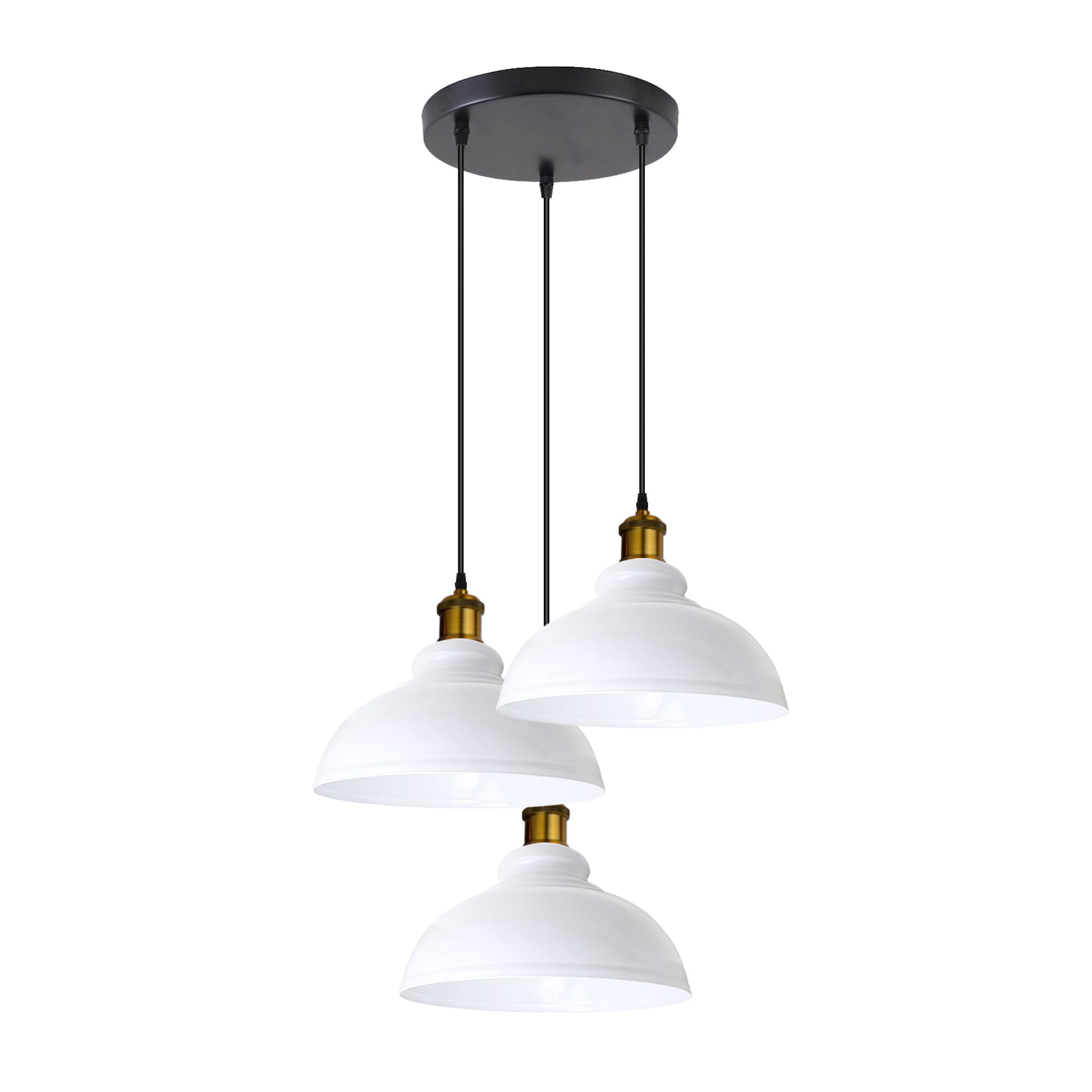 3 Way Hanging Curvy Pendant Light