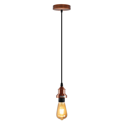 Vintage Industrial Copper Ceiling Pendant Light