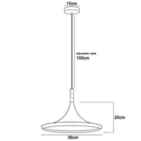 Modern Classy Single Lamp Disc Shaped Inner-Gold Cluster Ceiling Hanging Pendant Light E26 60W