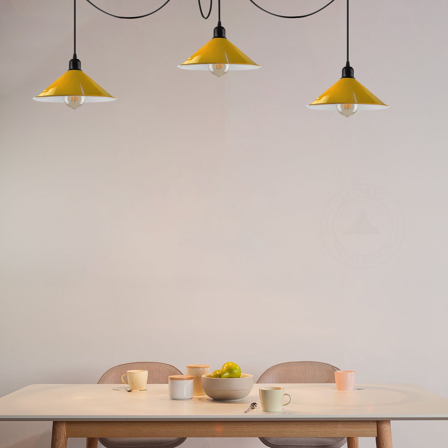 Cone Pendant | Hanging Light Fixture - Application image