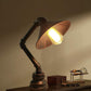Industrial  Water Pipe Steampunk Plug in Table Lamp - 1602