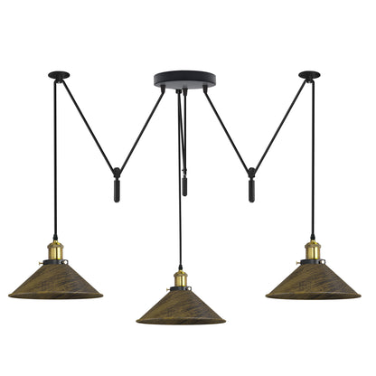 Three Head  Pendant Light