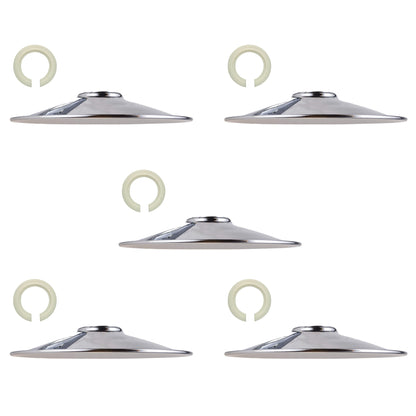 Modern Retro Ceiling Light Shade EasyFit Pendant Chrome Color