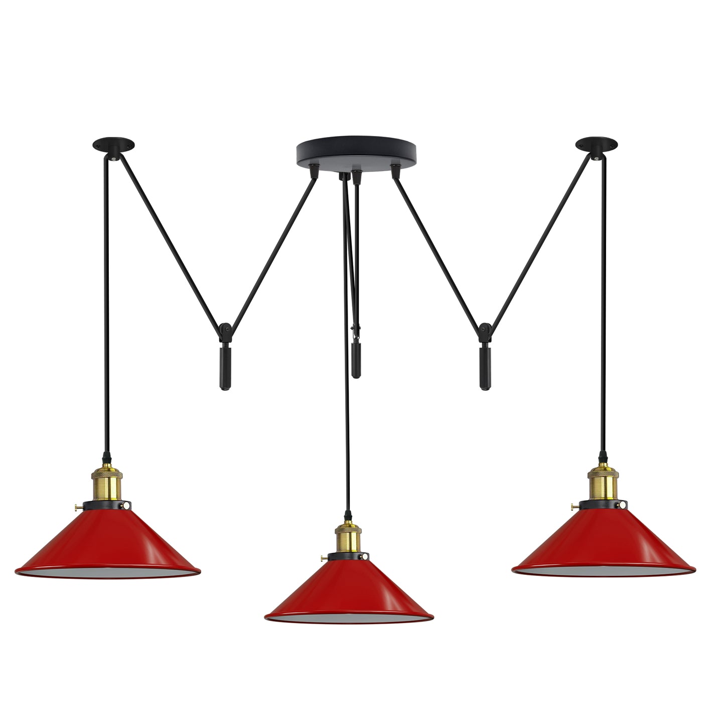 Three Head  Pendant Light