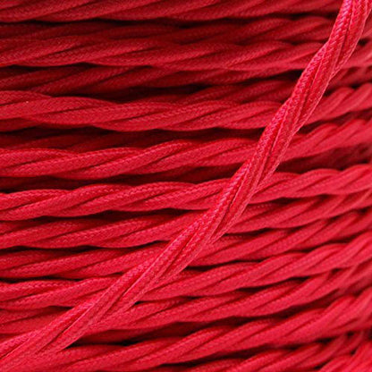 Vintage 3-Core Twisted Electrical Fabric Cable 