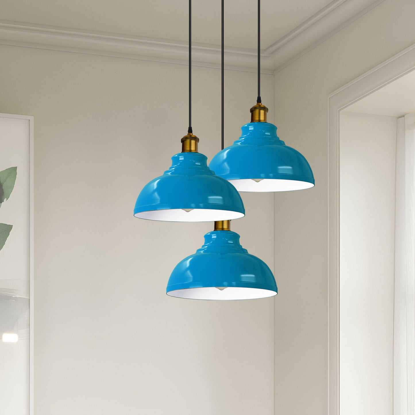 3 way pendant light fixture - Application image