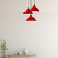 Industrial Vintage Loft Bar 3 Way Hanging Curvy Pendant Light - Application image