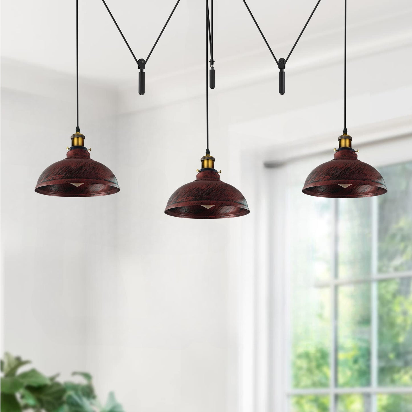 3 Spider pendant light fixture - Application image