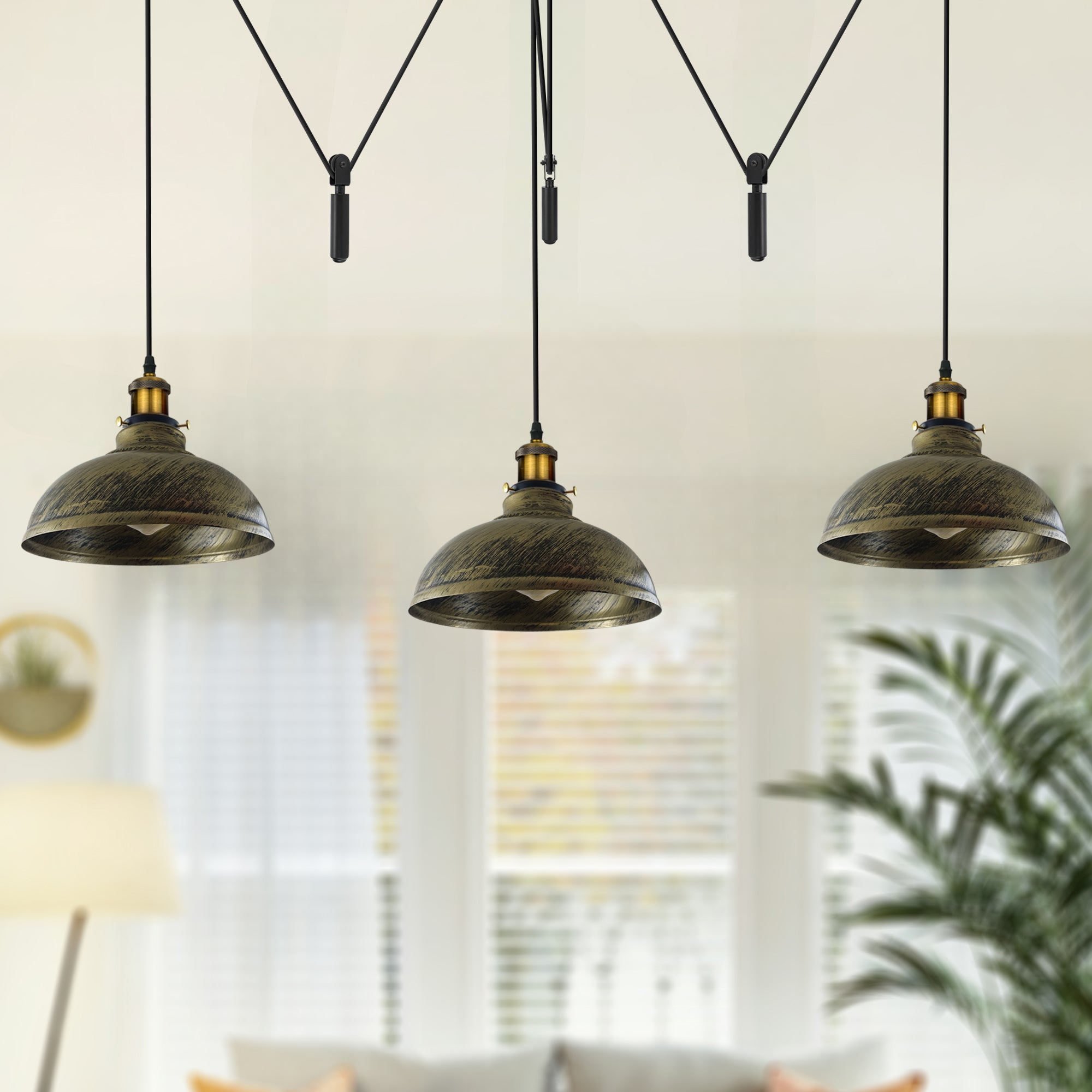 Ceiling Light Fixture Brass Lamp Shade – Relicelectrical