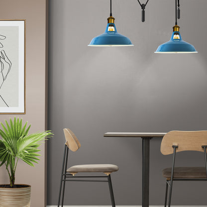 Blue ceiling light - Application image