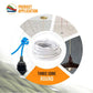 3 Core Round Fabric Electric Power Cable 0.75mm - Application image