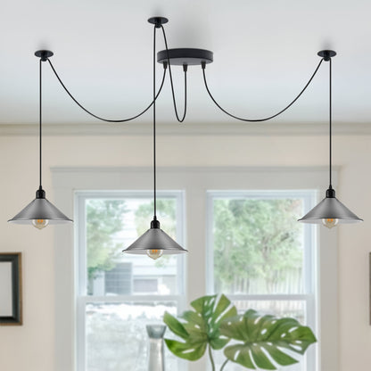 Cone shaped pendant lamps - Application image