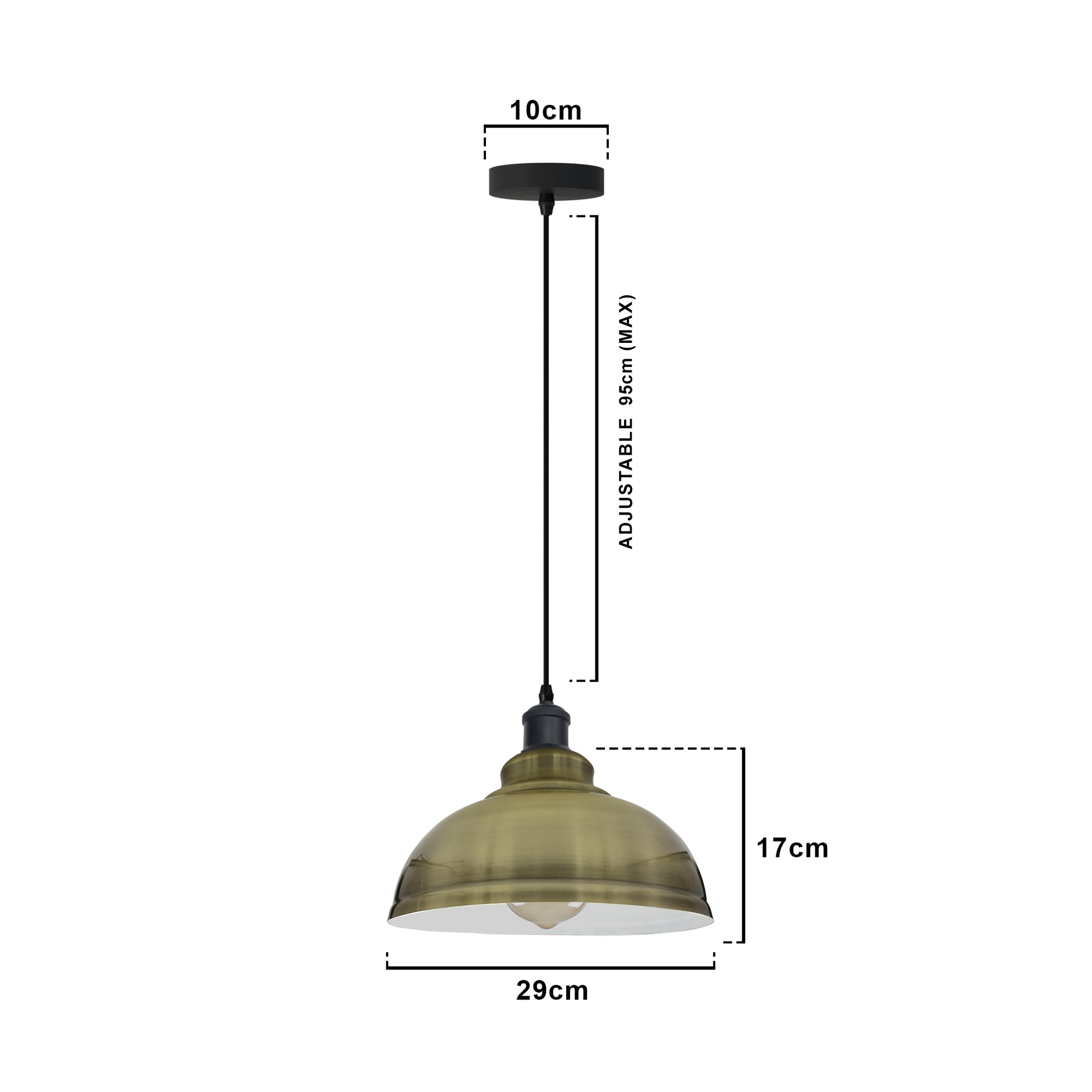  Loft Metal Pendant Light 