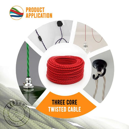 3-core electrical cable