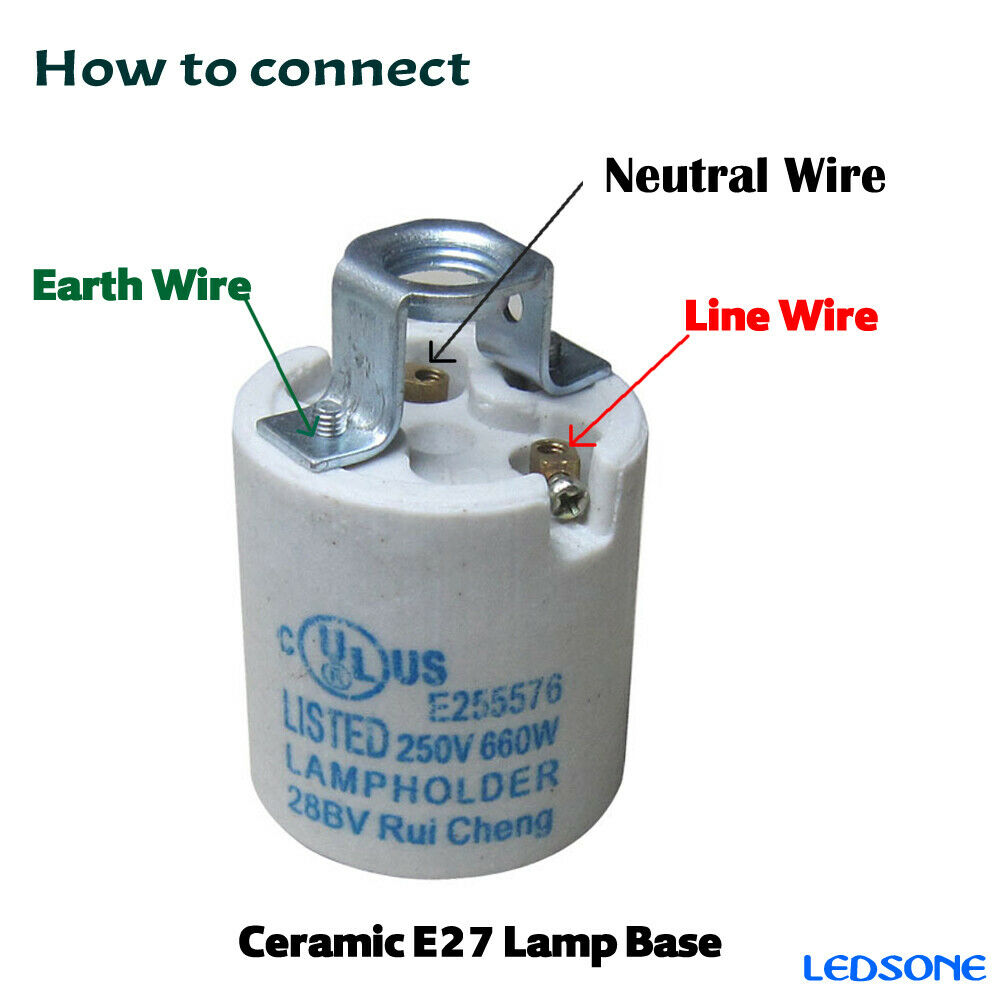  Edison E26 Lamp Holder