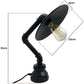 Industrial  Water Pipe Steampunk Plug in Table Lamp - 1602