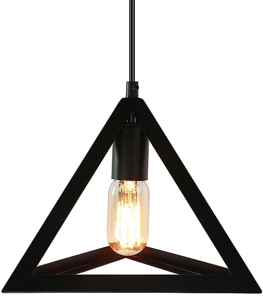 Vintage Industrial 3-Head Hanging Pendant Lamp