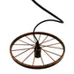 Vintage Industrial Chandelier Ceiling Wheel Light Hanging Pendant~1632