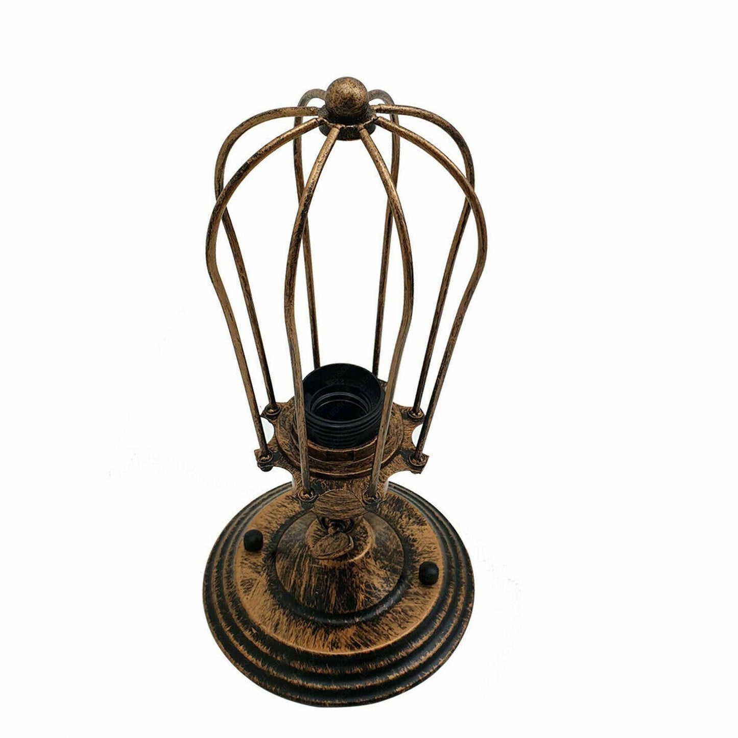 Industrial Vintage Wall Light with Adjustable Joint Wire Metal Cage Wall Sconce Fixture~1609