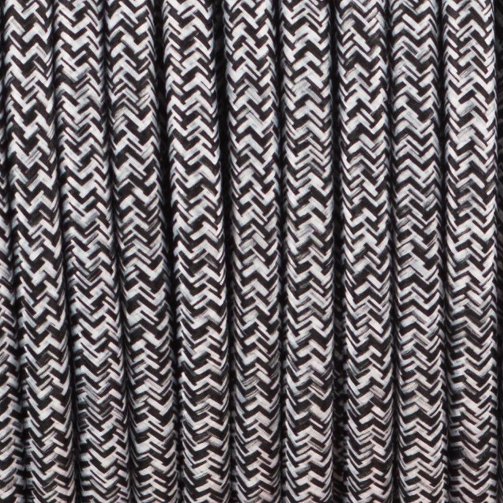 3-Core Round Cable in black and whiteJPG