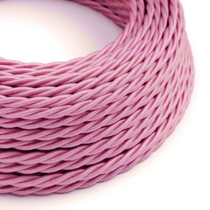 Vintage 3-Core Twisted Electrical Fabric Cable 