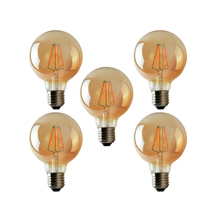G95 4W LED Edison Bulb E26 Dimmable LED Filament Vintage Light Bulb~1046