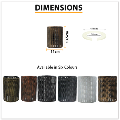  pendant Barrel Shaped lampshade