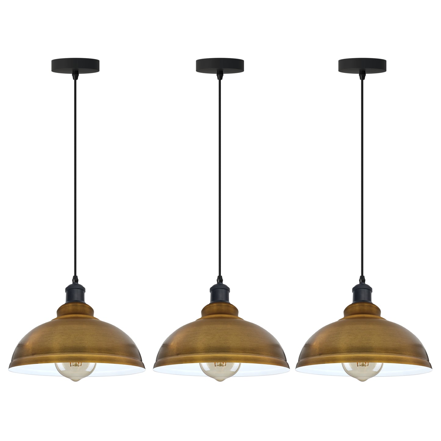  Pendant Light Loft Metal Lampshade Ceiling Lamp