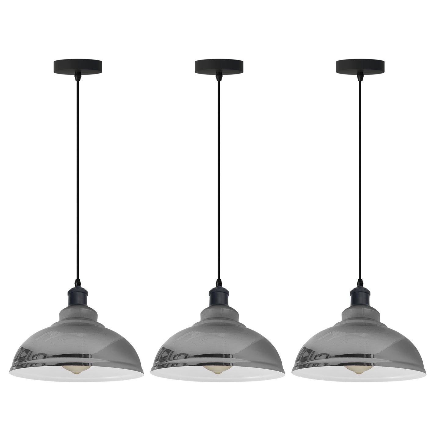  Pendant Light Loft Metal Lampshade Ceiling Lamp