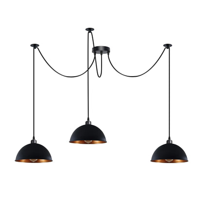  Three-head Metal Shade