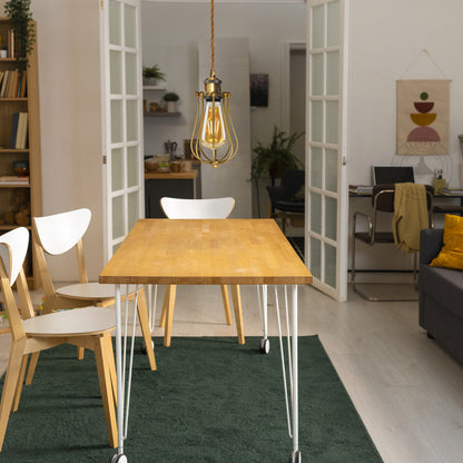 Metal Lampshade light Wire Cage Balloon Shape 