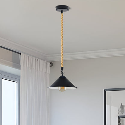  Industrial Metal Lampshade - Application image